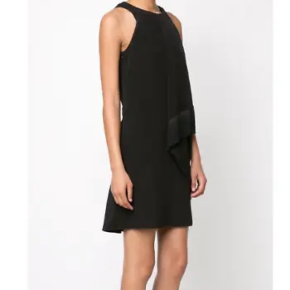 Derek Lam 10 Crosby Black Fringe Cocktail Dress - size 0 Extra Small - Picture 5 of 8
